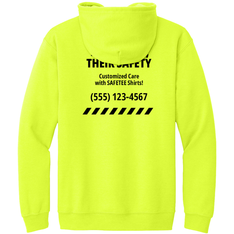 SAFETEE - Gildan® - Heavy Blend™ Full-Zip Hooded Sweatshirt Thumbnail