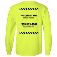 SAFETEE - Gildan® Ultra Cotton® 100% US Cotton Long Sleeve T-Shirt Thumbnail